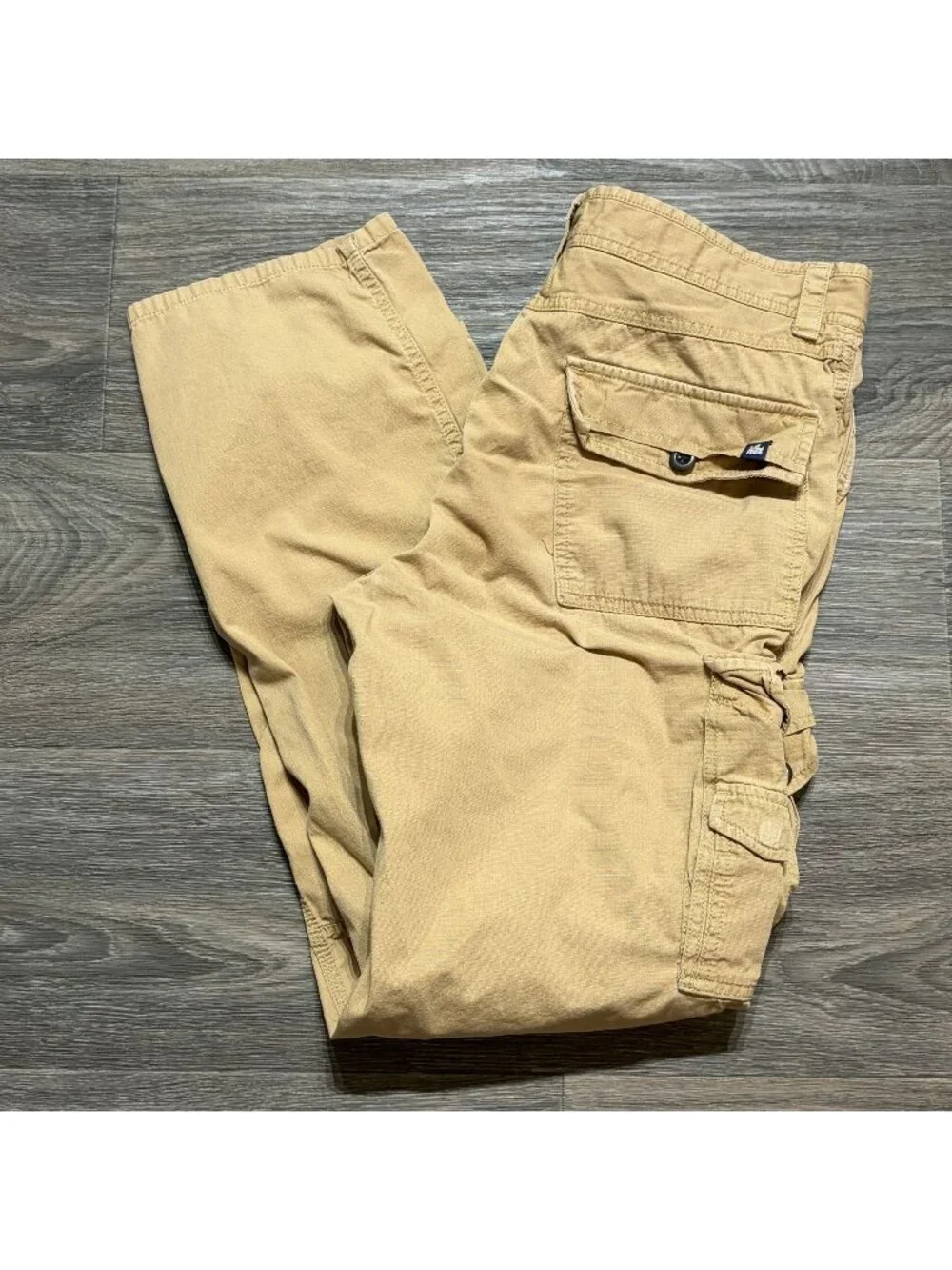 Y2K North Face Ripstop Cargo Pants 34x32 Tan Khaki Utility Outdoor Goprcore VTG